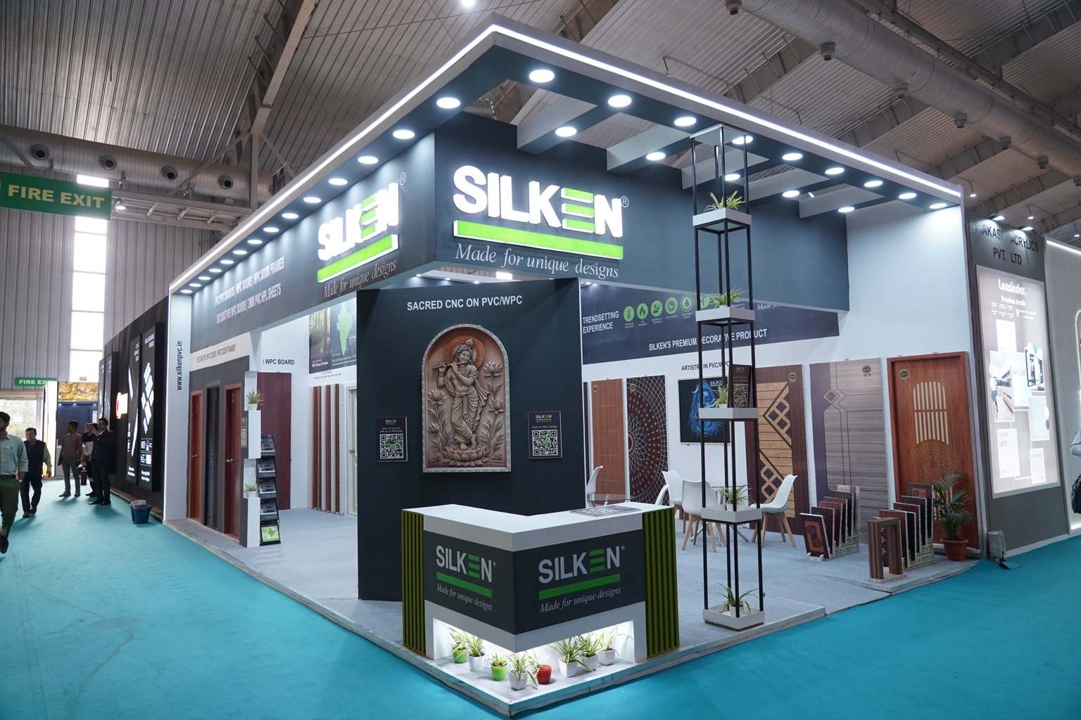 SILKEN stand at INDIAWOOD 2026 in Bengaluru